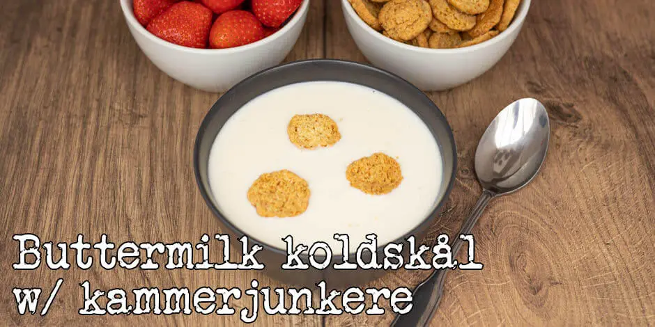 buttermilk koldskål recipe